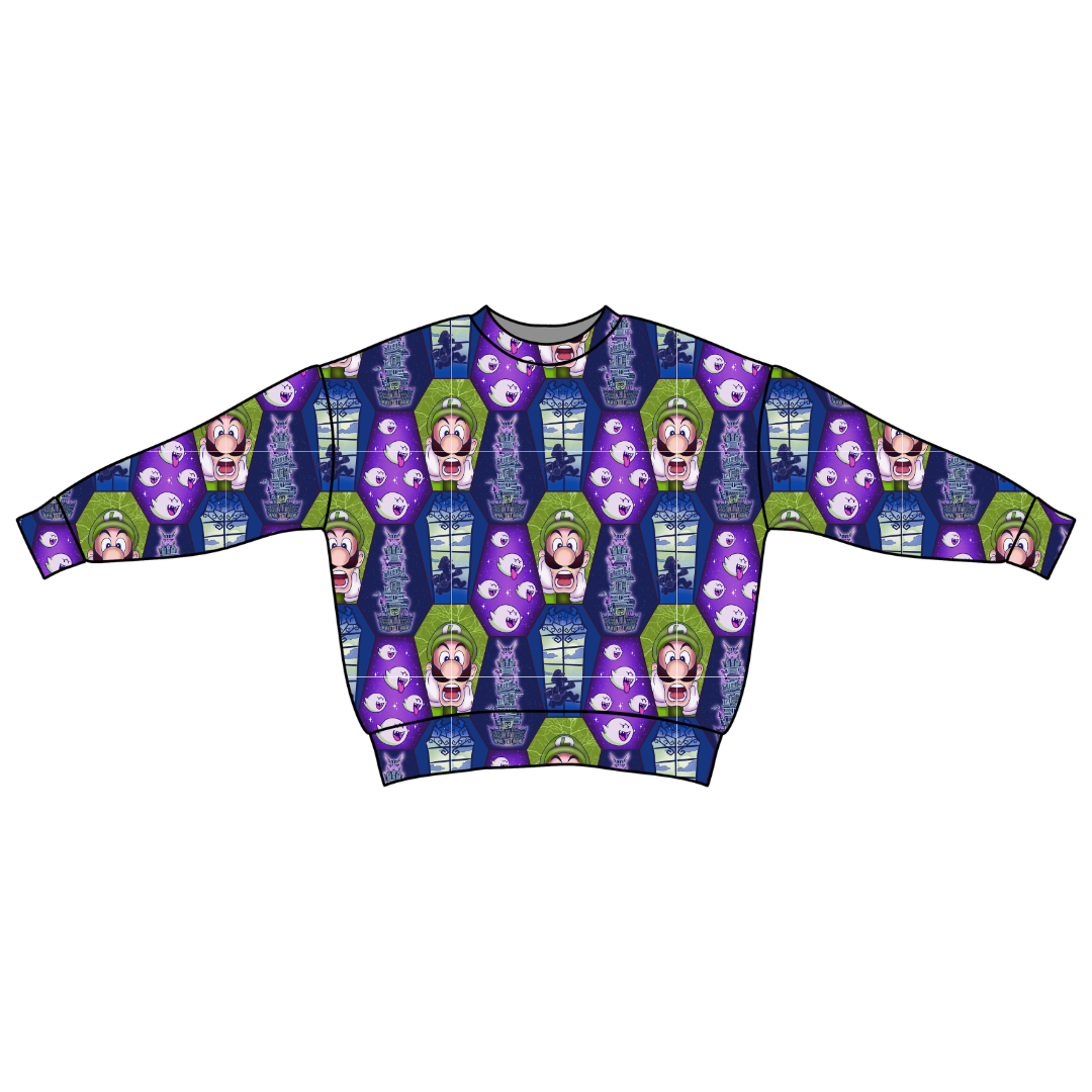 Haunted Halls Zayn Oversized Pullover - PRE ORDER