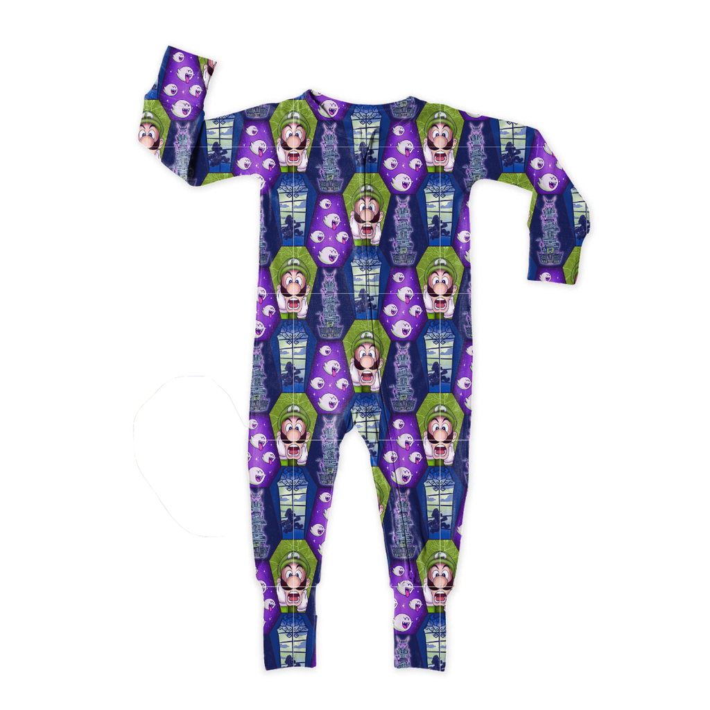 Haunted Halls Dreamland Long Sleeve Sleeper Bamboo - PRE ORDER