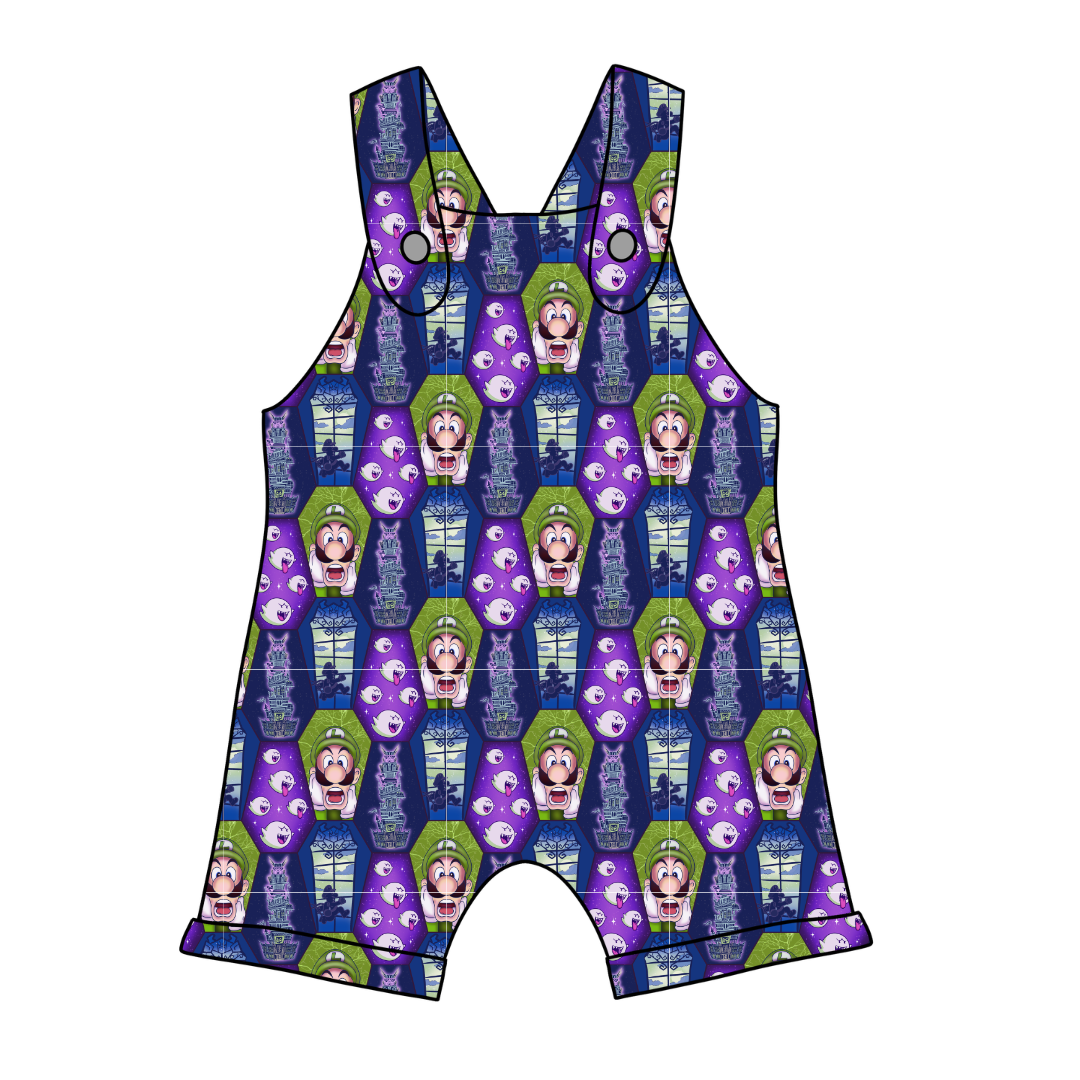 Haunted Halls - Coop Tank Romper Knit - PRE ORDER