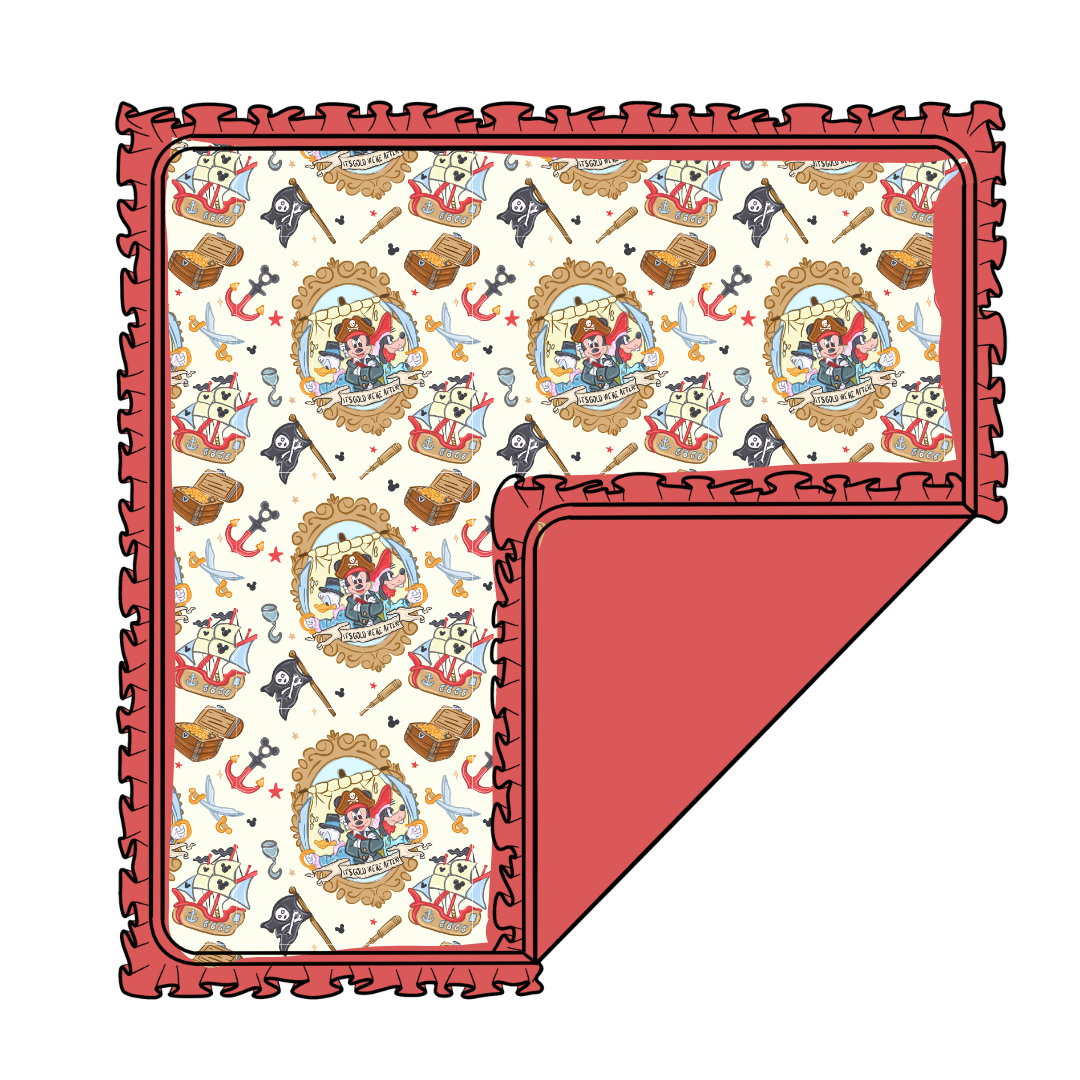 Ahoy, Matey! Cloud Nine Oversized Blanket Bamboo - PRE ORDER