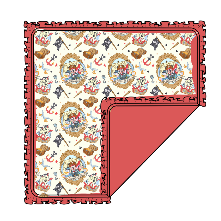 Ahoy, Matey! Cloud Nine Oversized Blanket Bamboo - PRE ORDER