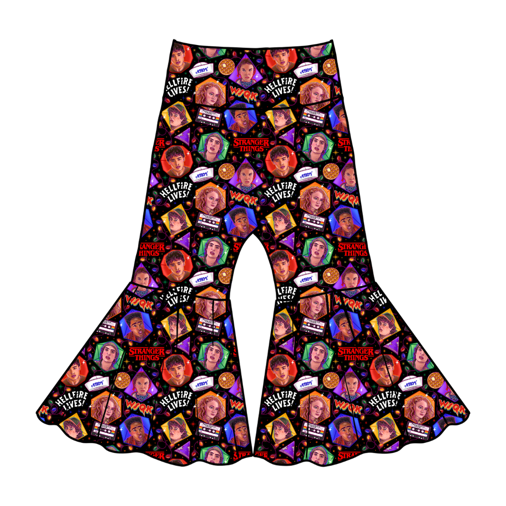 Upside Down Night - Mirage Knit Flares - PRE ORDER