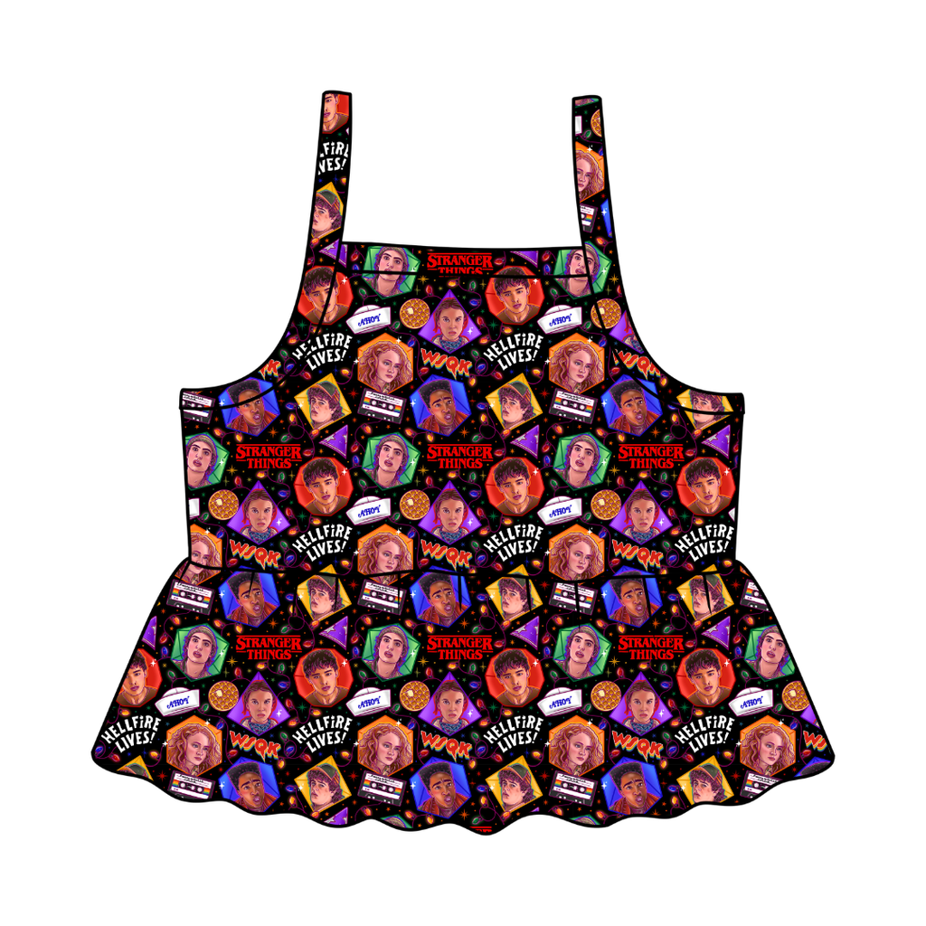 Upside Down Night - Tootsie Peplum Tank Knit - PRE ORDER