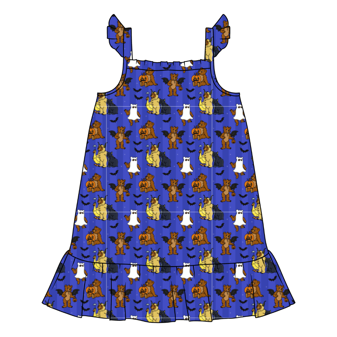 Goblin Night Honey Bamboo Sleeveless Nightgown - PRE ORDER
