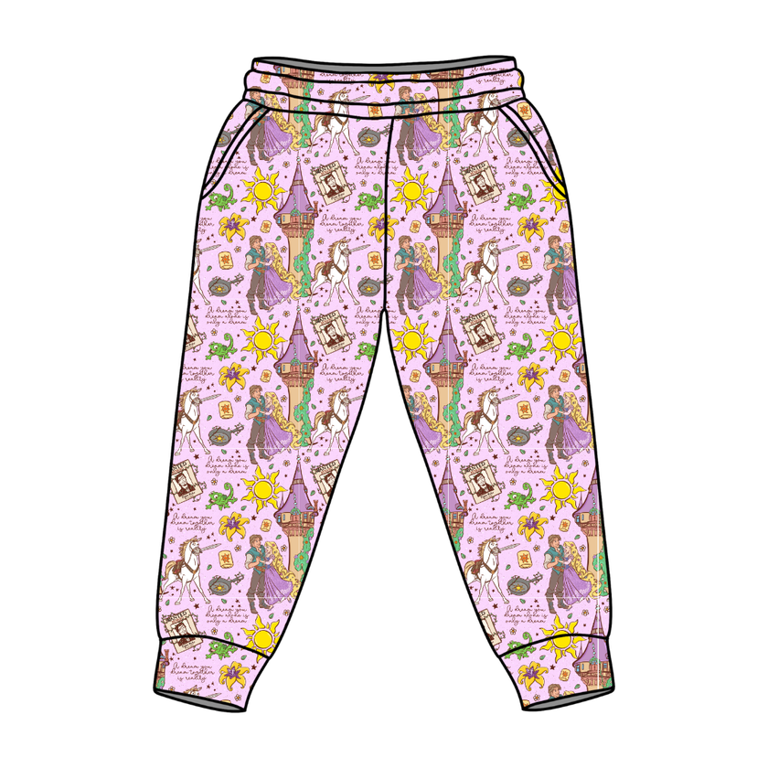 Floating Lights Tyler Joggers - Knit - Pre Order - Christmas Special