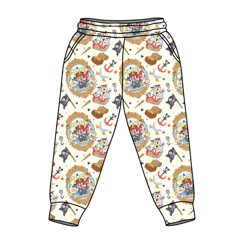 Ahoy, Matey! Tyler Joggers - Knit - Pre Order - Christmas Special