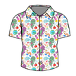 Learning is Magic Twilight Men's Button Down Bamboo - Pre Order