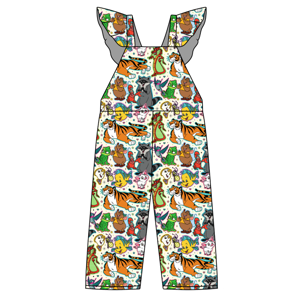 Storybook Squad - Daisy Girl's Flutter Jumpsuit Knit - PRE ORDER