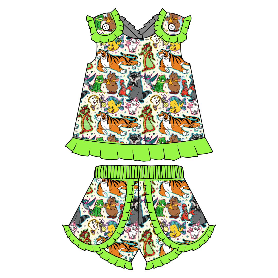 Storybook Squad - Evie Tulip Short Set Knit - PRE ORDER