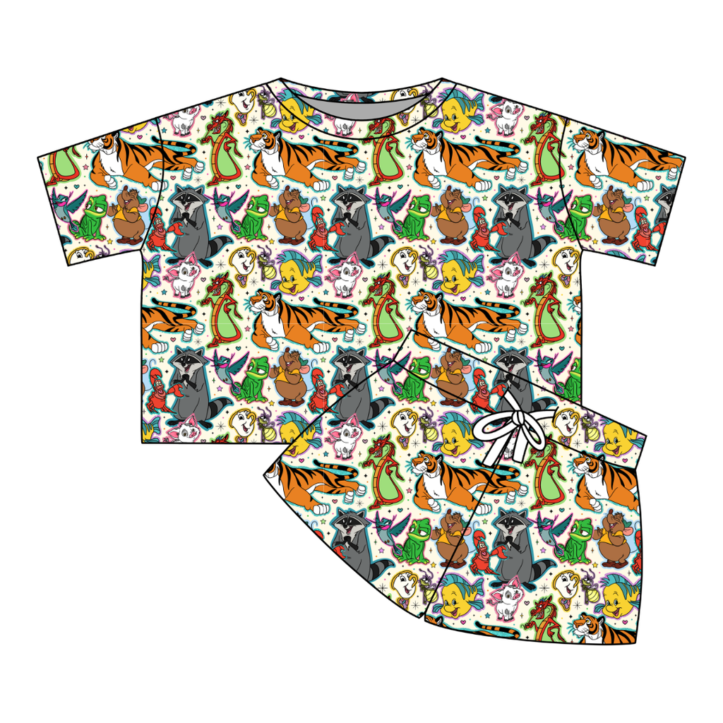 Storybook Squad - Kickback Oversized Ribbed Lounge Set - PRE ORDER