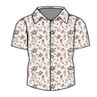 Spots & Daydreams Dapper Short Sleeve Button Bamboo Shirt - PRE ORDER