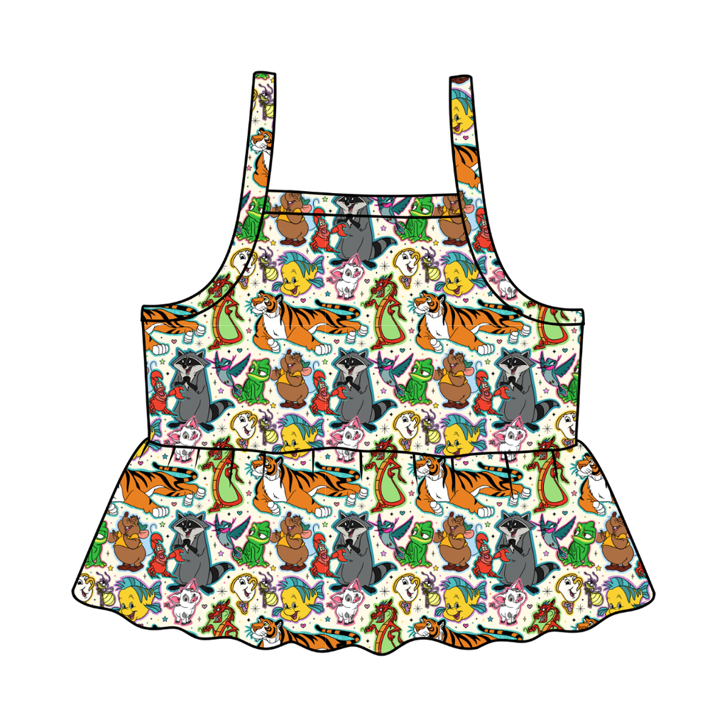 Storybook Squad - Tootsie Peplum Tank Knit - PRE ORDER
