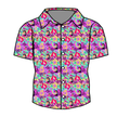 Dream Girl Era Dapper Short Sleeve Button Bamboo Shirt - PRE ORDER
