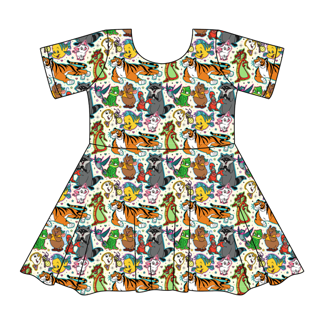 Storybook Squad - SIERRA - KNIT TWIRL DRESS - PRE ORDER