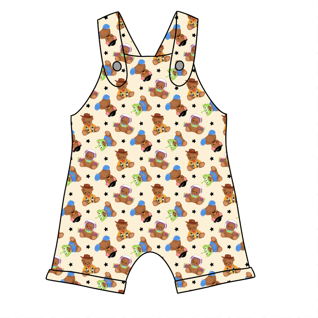 Toy Box Besties - Coop Tank Romper Knit - PRE ORDER