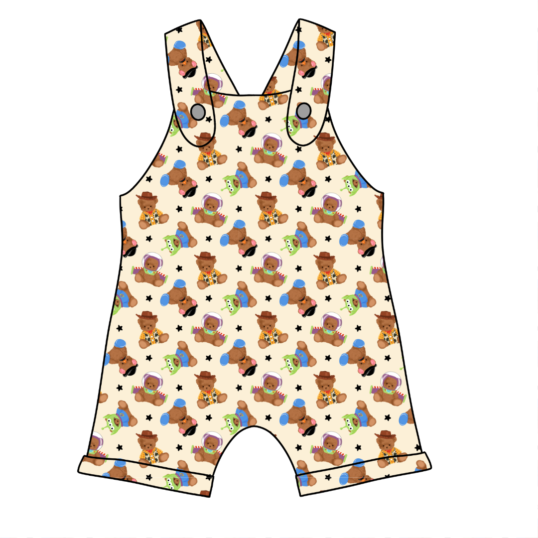 Toy Box Besties - Coop Tank Romper Knit - PRE ORDER