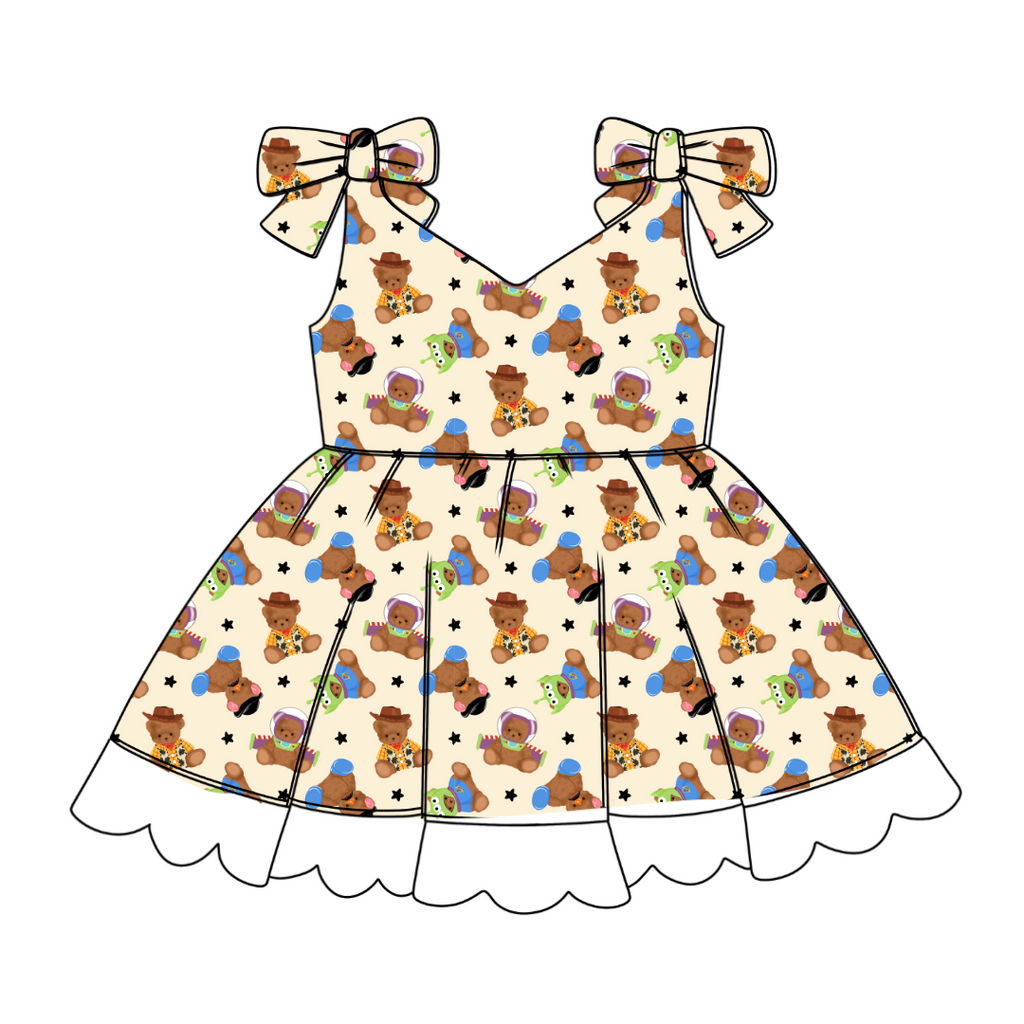 Toy Box Besties - Zoe Twirl Party Dress - PRE ORDER