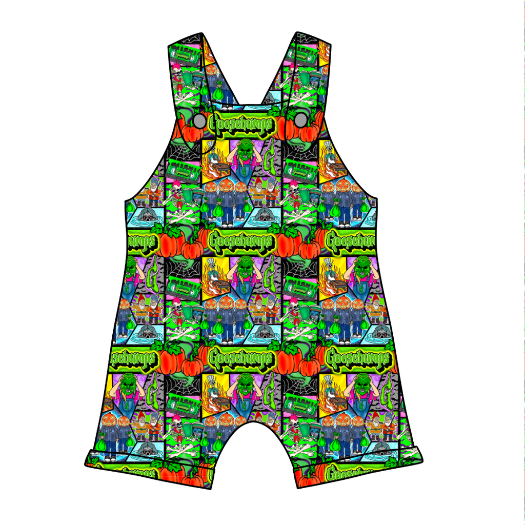 Bedtime Spooks - Coop Tank Romper Knit - PRE ORDER
