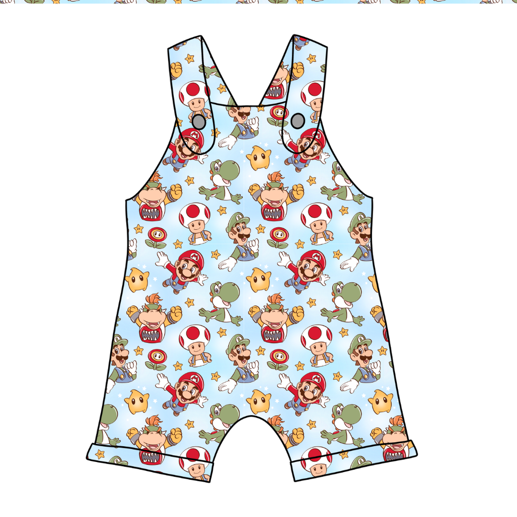 Dino Might - Coop Tank Romper Knit - PRE ORDER