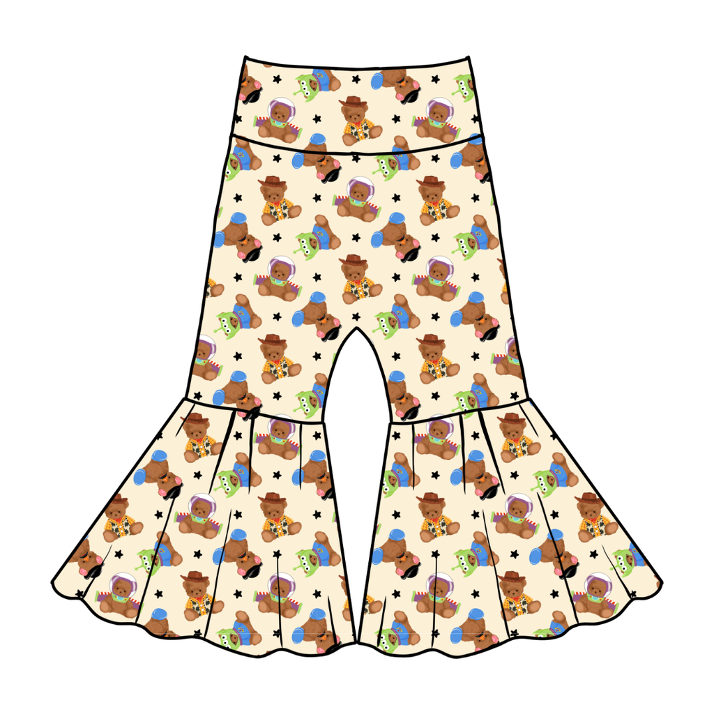 Toy Box Besties - Mirage Knit Flares - PRE ORDER