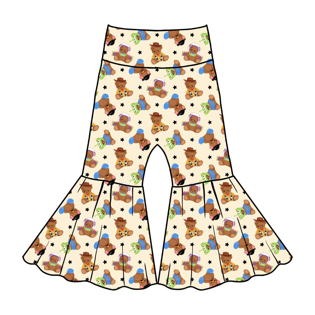 Toy Box Besties - Mirage Knit Flares - PRE ORDER