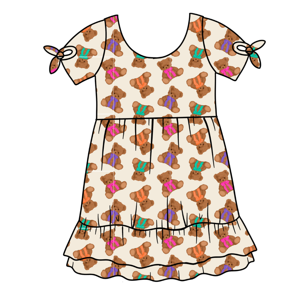 Cuddle Cuties - Serenity Short Sleeve Lounge Dress - PRE ORDER