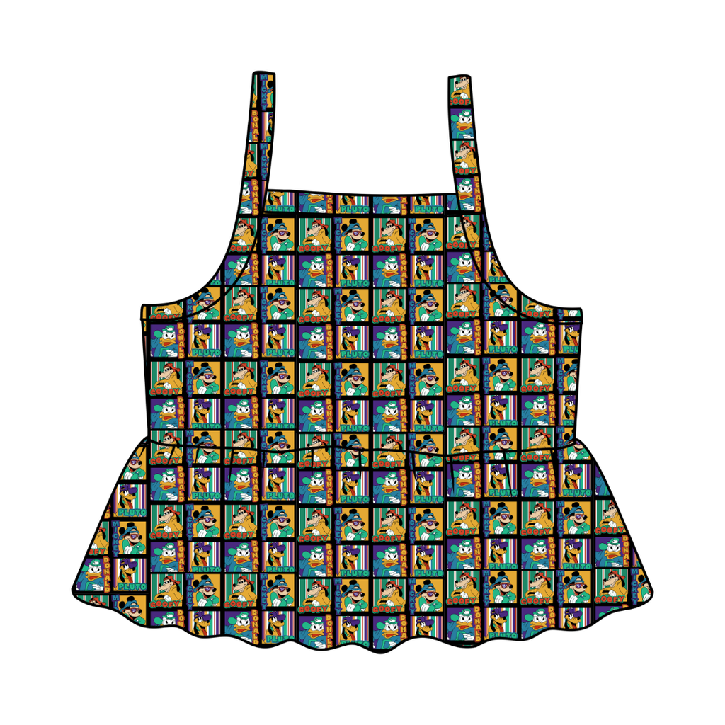 Classic Cool Crew - Tootsie Peplum Tank Knit - PRE ORDER