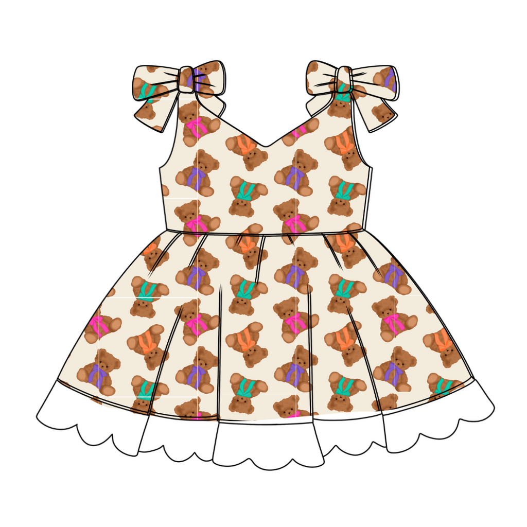 Cuddle Cuties - Zoe Twirl Party Dress - PRE ORDER