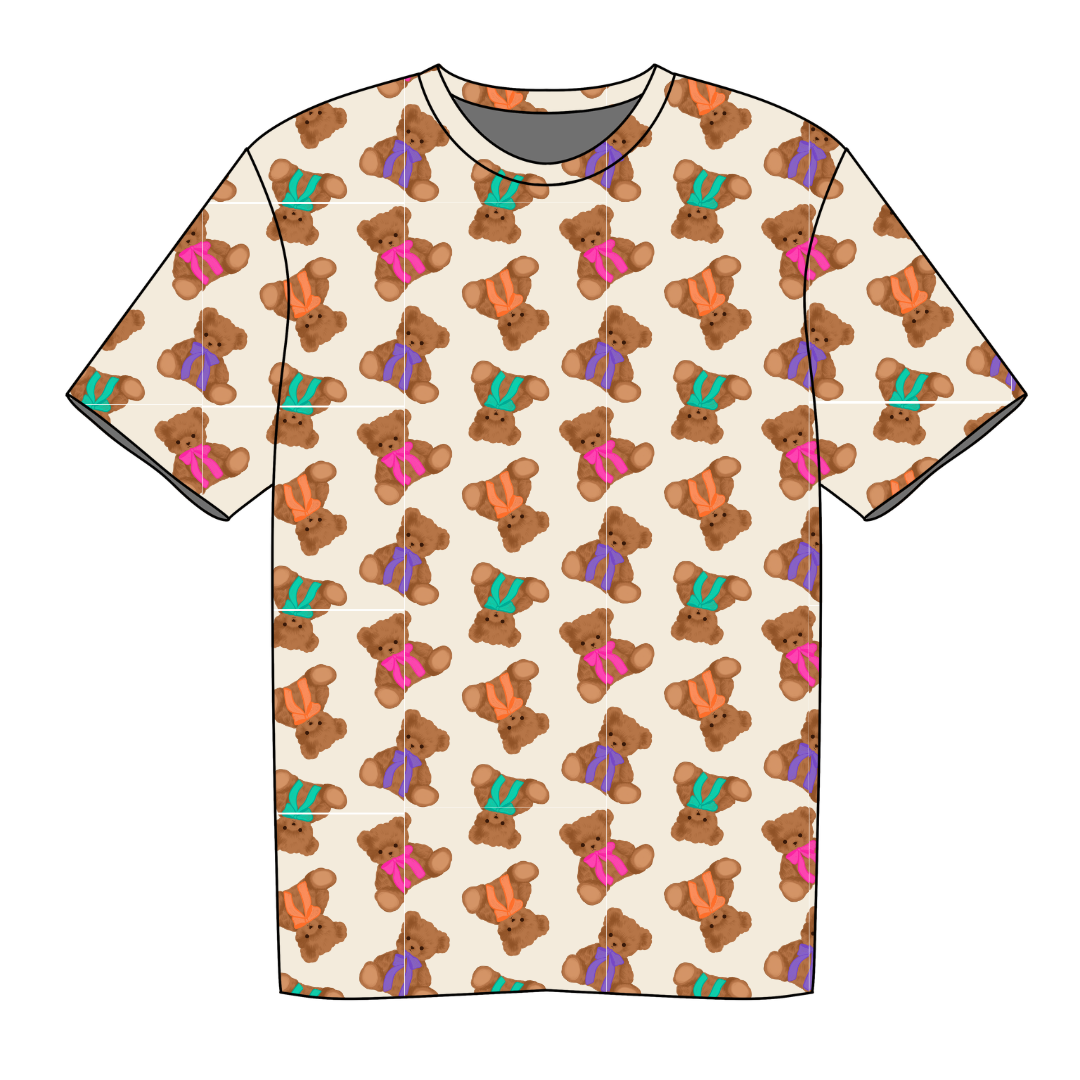 Cuddle Cuties - Moss Short Sleeve Bamboo Shirt - PRE ORDER