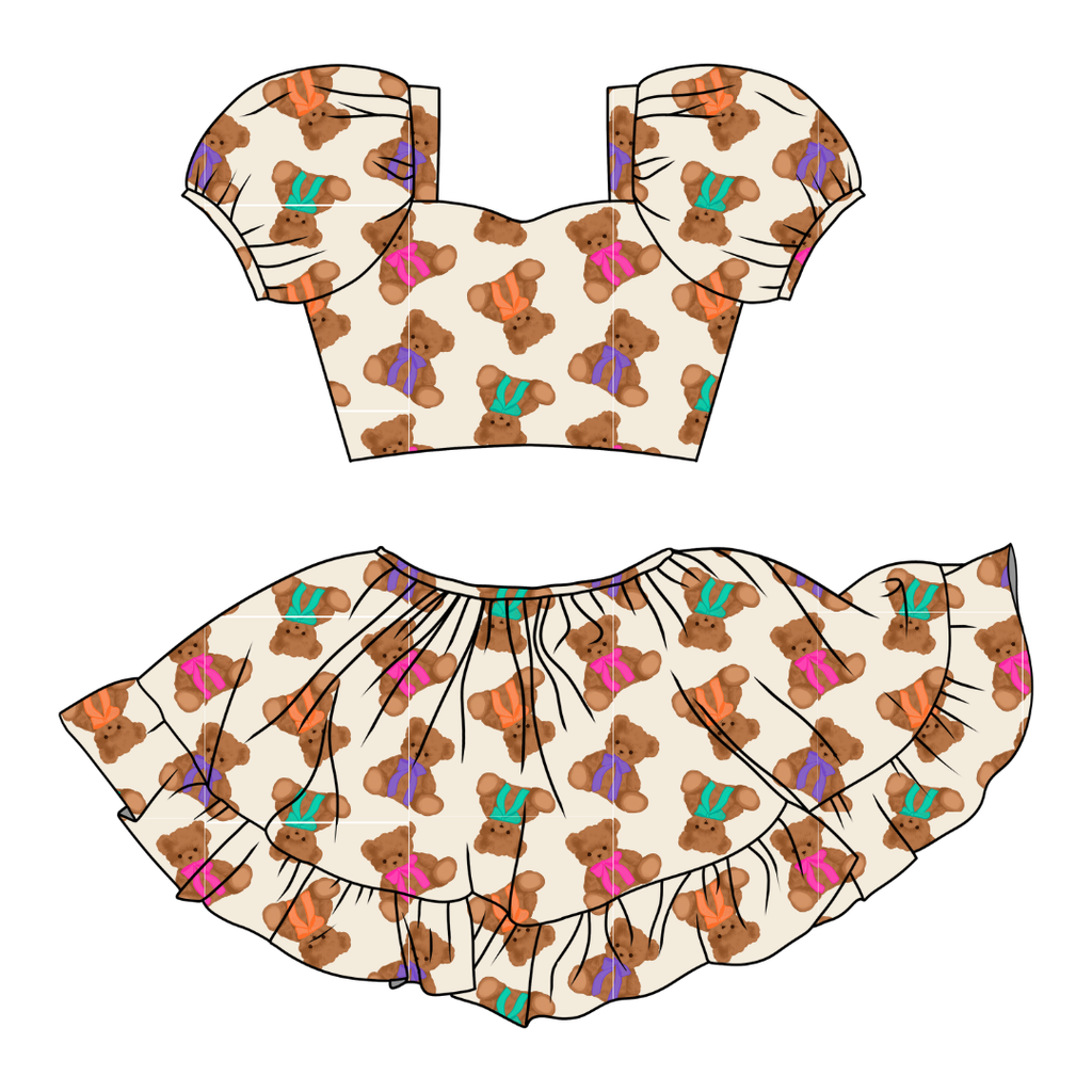 Cuddle Cuties - Starlet Skirt Set Knit - PRE ORDER
