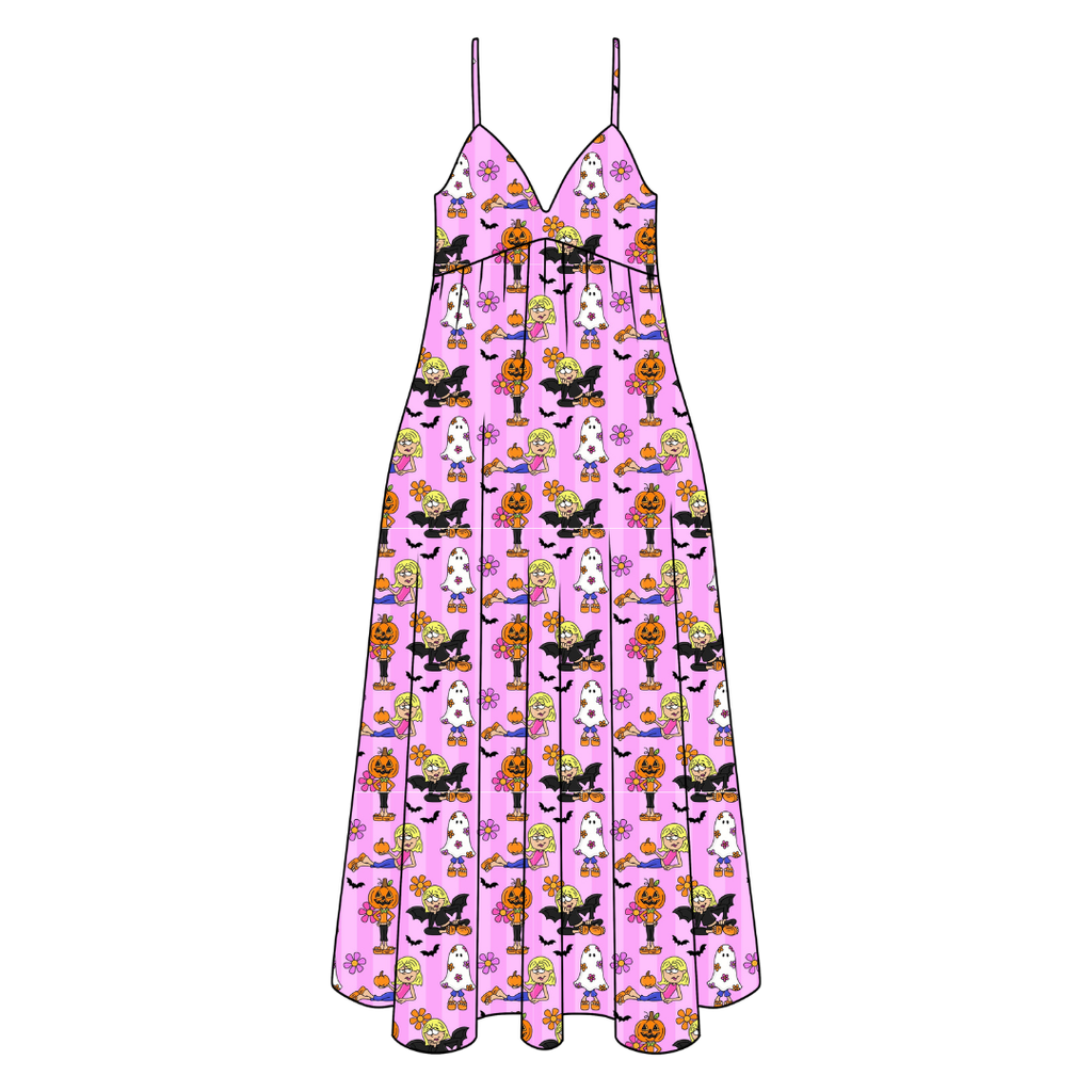 hey now hey now Harper Women's Low Back Dress Bamboo - Pre Order