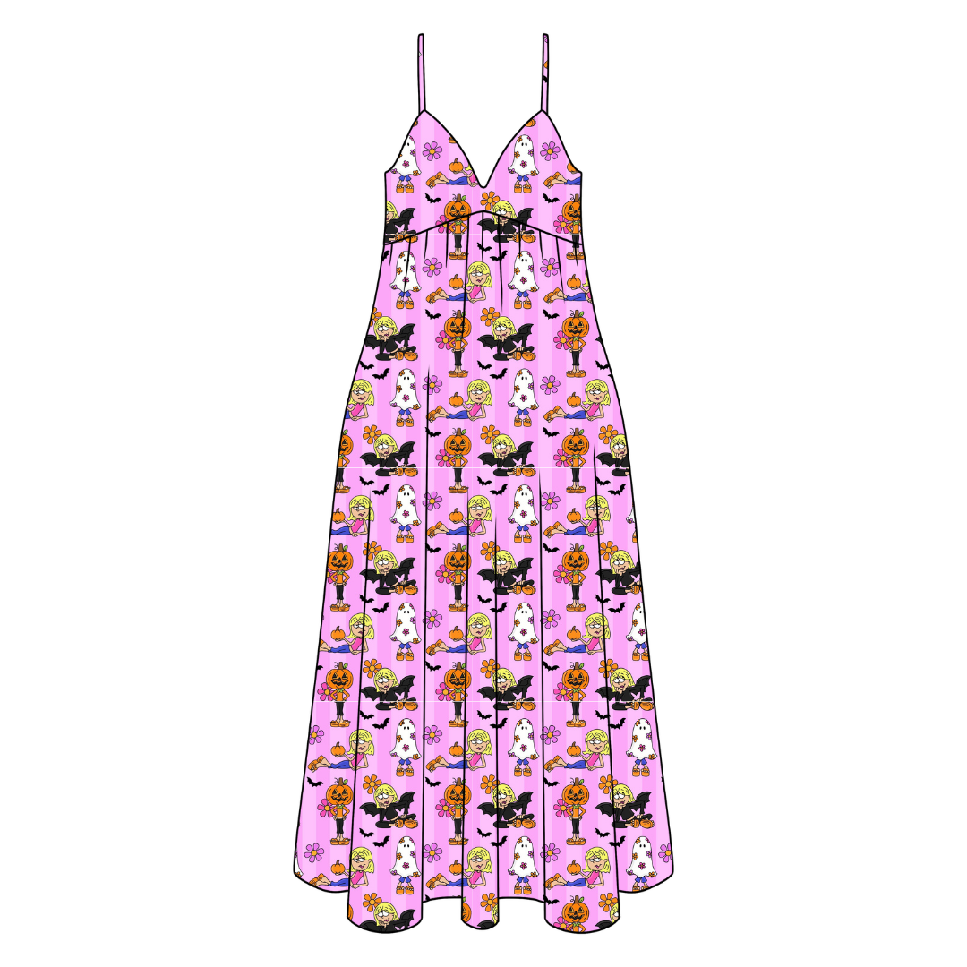 hey now hey now Harper Women's Low Back Dress Bamboo - Pre Order