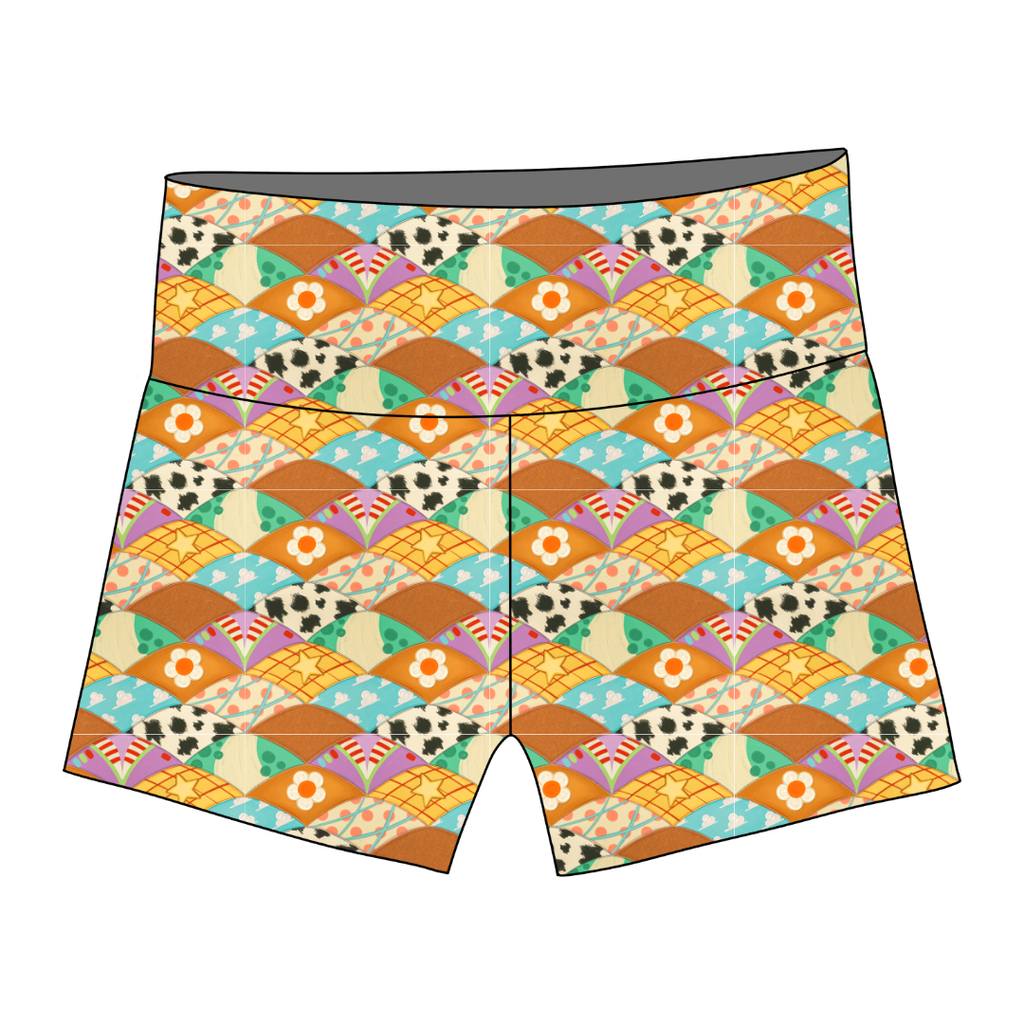 Stitched In Dreams - Nola Biker Shorts Knit - PRE ORDER