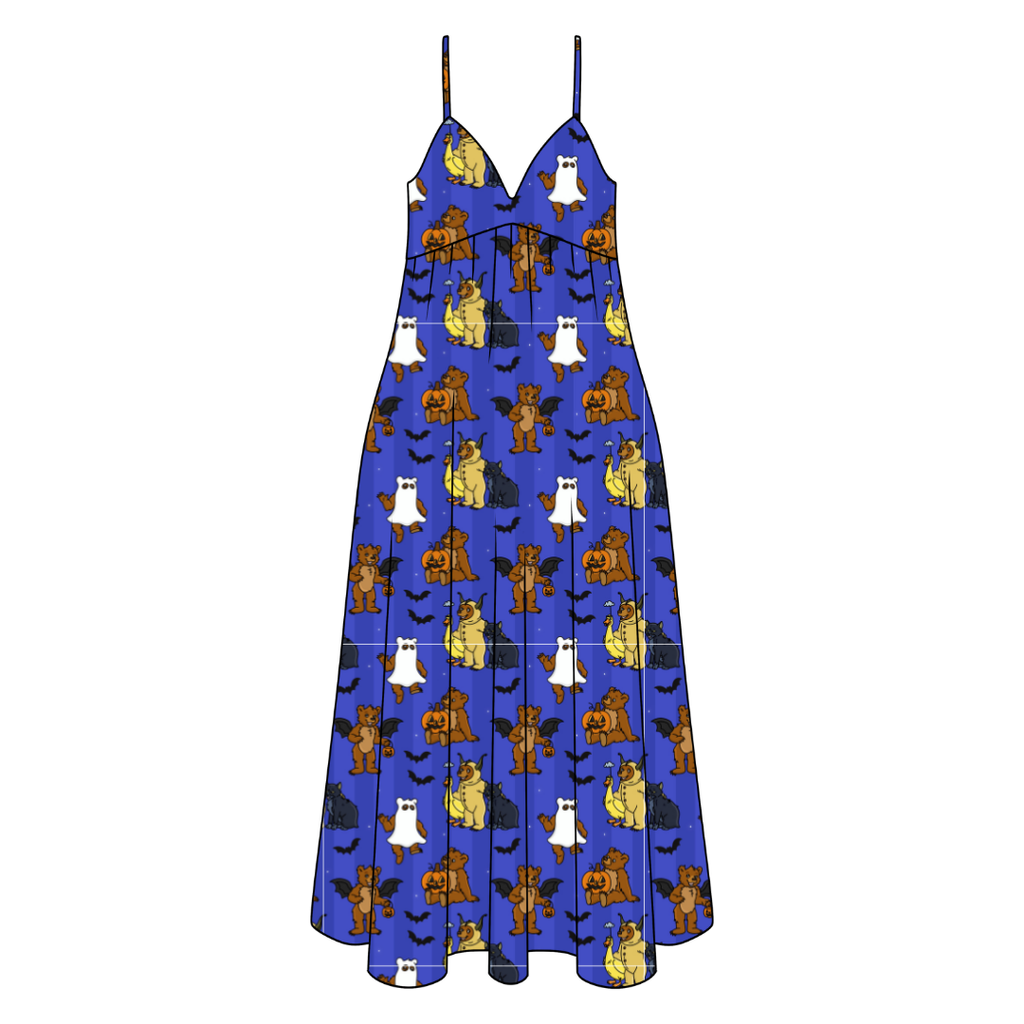 Goblin Night Harper Women's Low Back Dress Bamboo - Pre Order