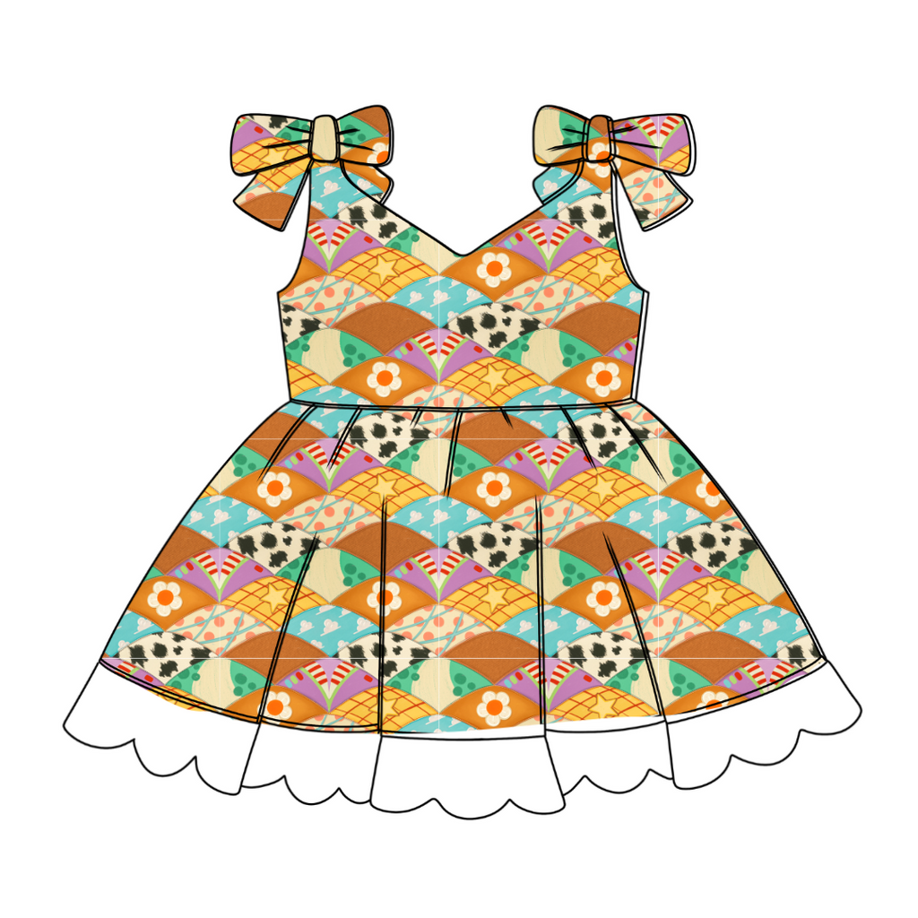 Stitched In Dreams - Zoe Twirl Party Dress - PRE ORDER