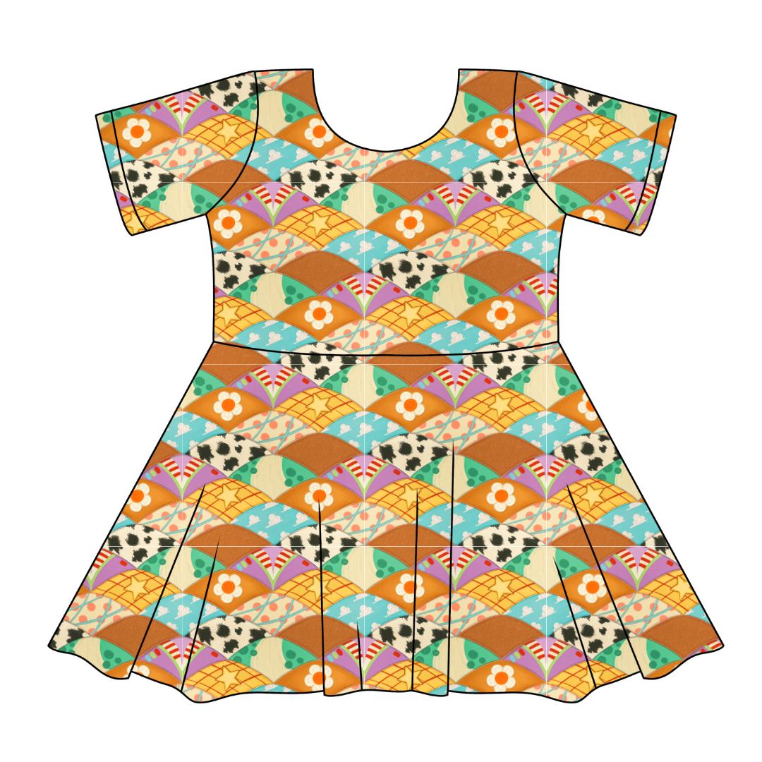 Stitched In Dreams - SIERRA - KNIT TWIRL DRESS - PRE ORDER