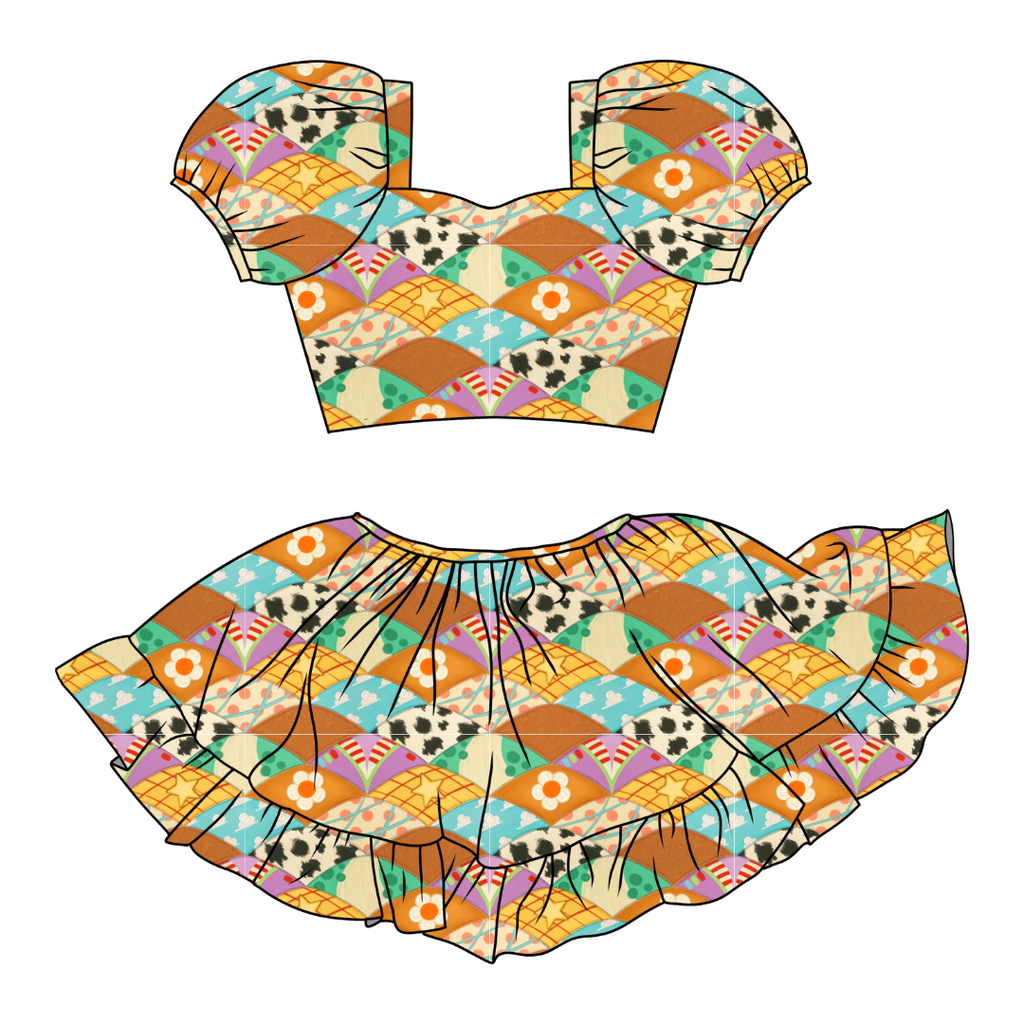 Stitched In Dreams - Starlet Skirt Set Knit - PRE ORDER