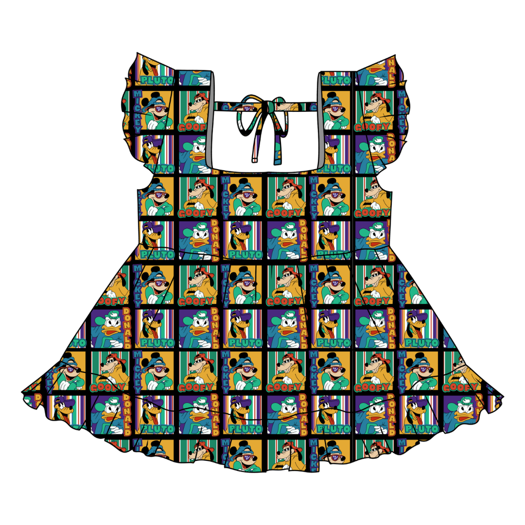 Classic Cool Crew - Sadie Tie Back Ruffle Top - PRE ORDER
