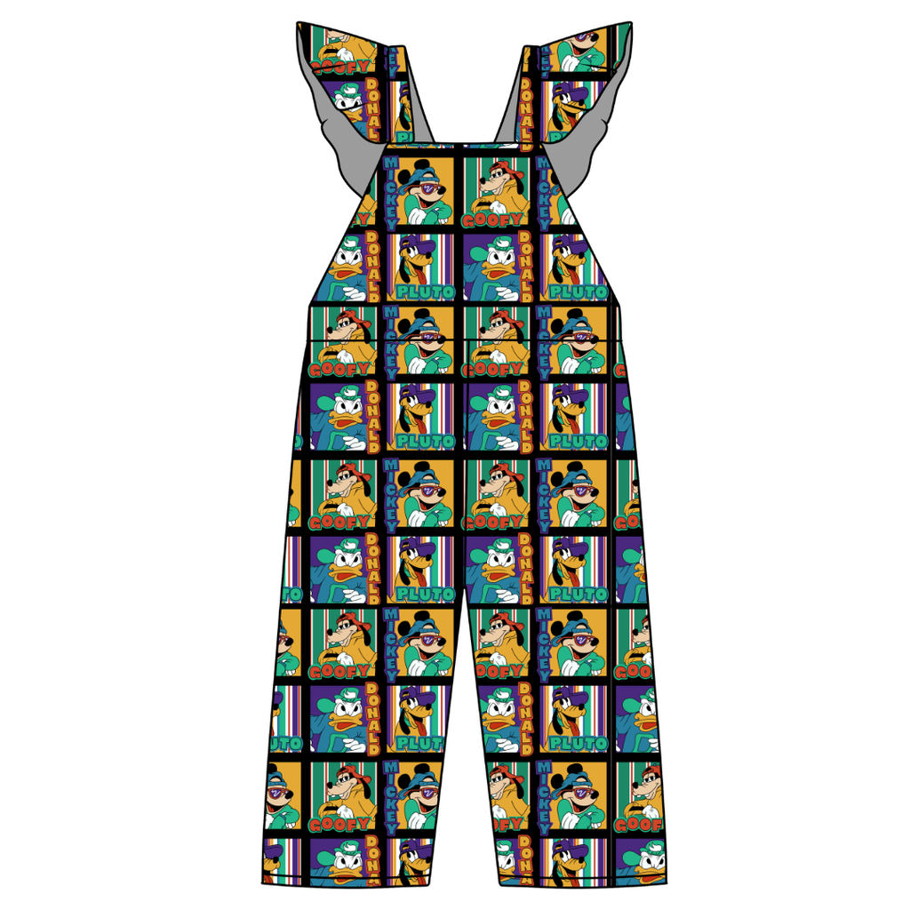 Classic Cool Crew - Daisy Girl's Flutter Jumpsuit Knit - PRE ORDER