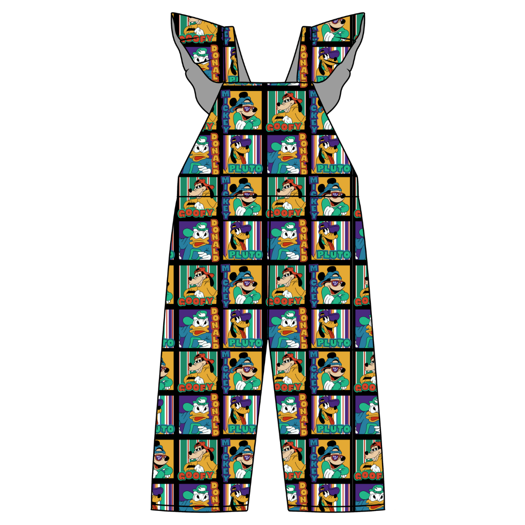 Classic Cool Crew - Daisy Girl's Flutter Jumpsuit Knit - PRE ORDER