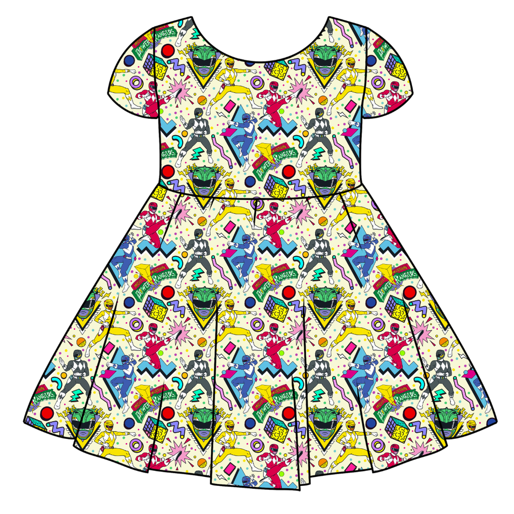 Rangers Honey Girl's Twirl Dress Bamboo - PRE ORDER