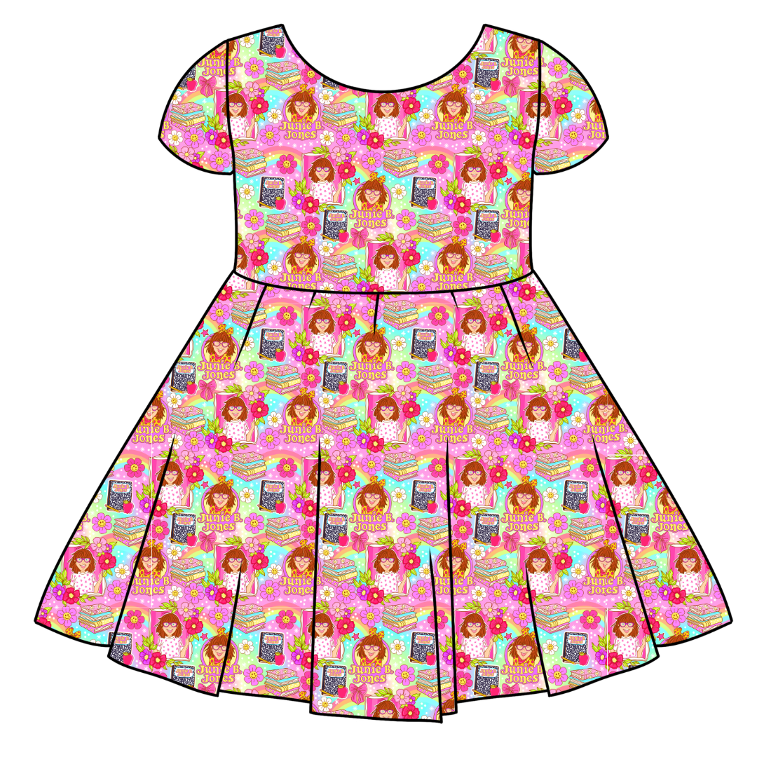 B is for Honey Girl's Twirl Dress Bamboo - PRE ORDER