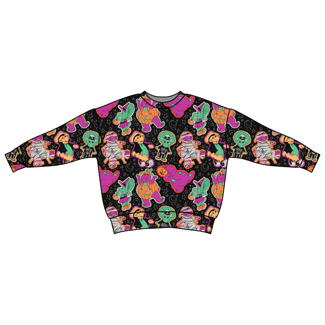 Dino Boo Bash Zayn Oversized Pullover - PRE ORDER