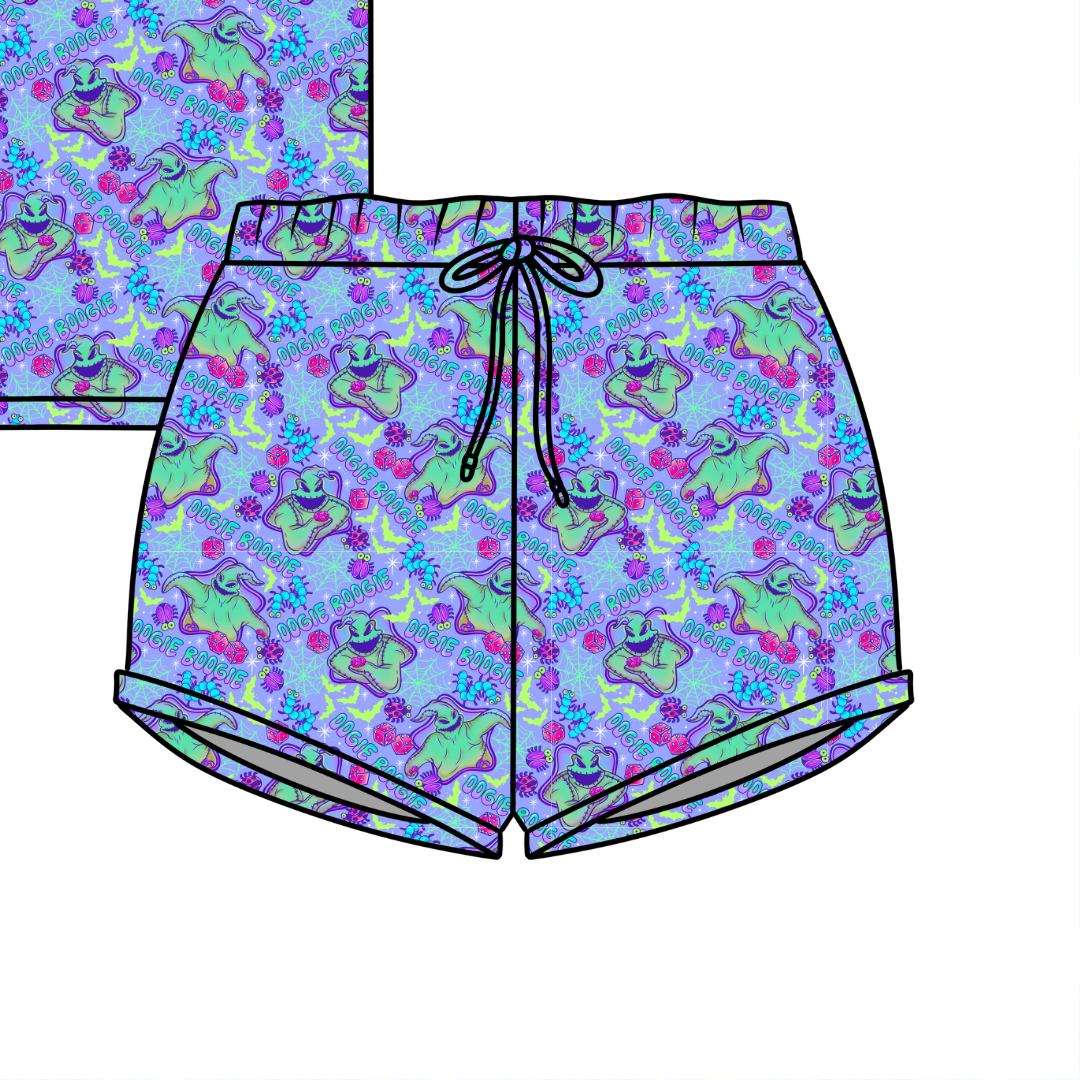 Boog Jazzy Adult Pajama Bamboo Shorts - Pre Order