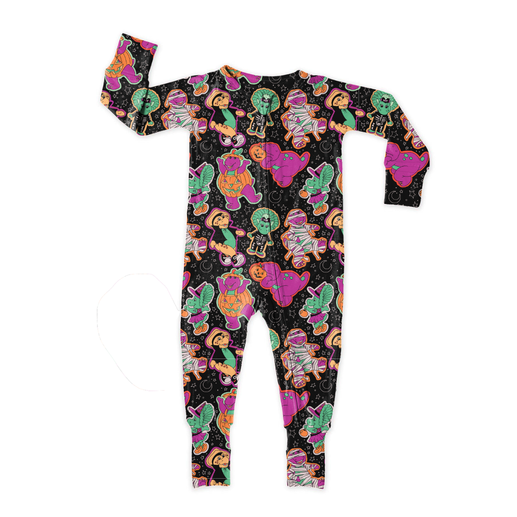Dino Boo Bash Dreamland Long Sleeve Sleeper Bamboo - PRE ORDER