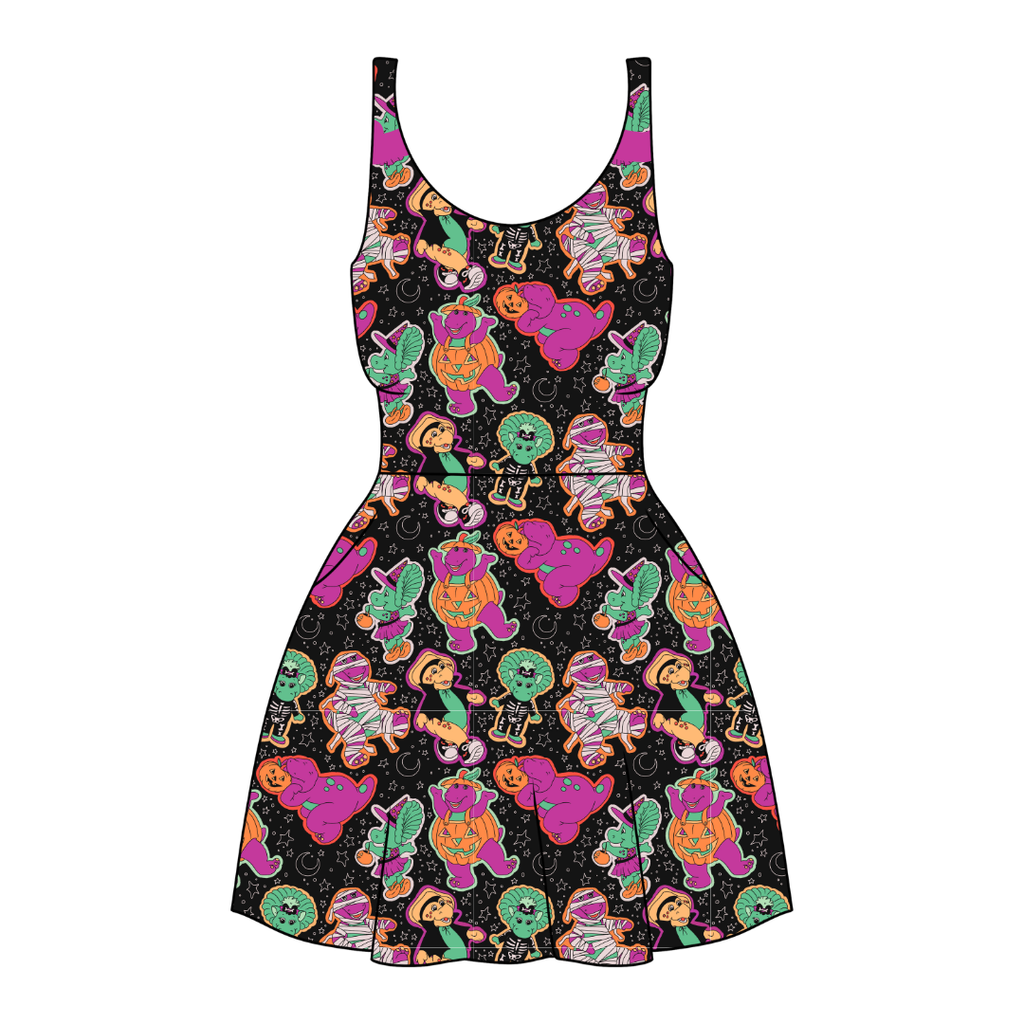 Dino Boo Bash - Women's Reverie Dress - Pre Order