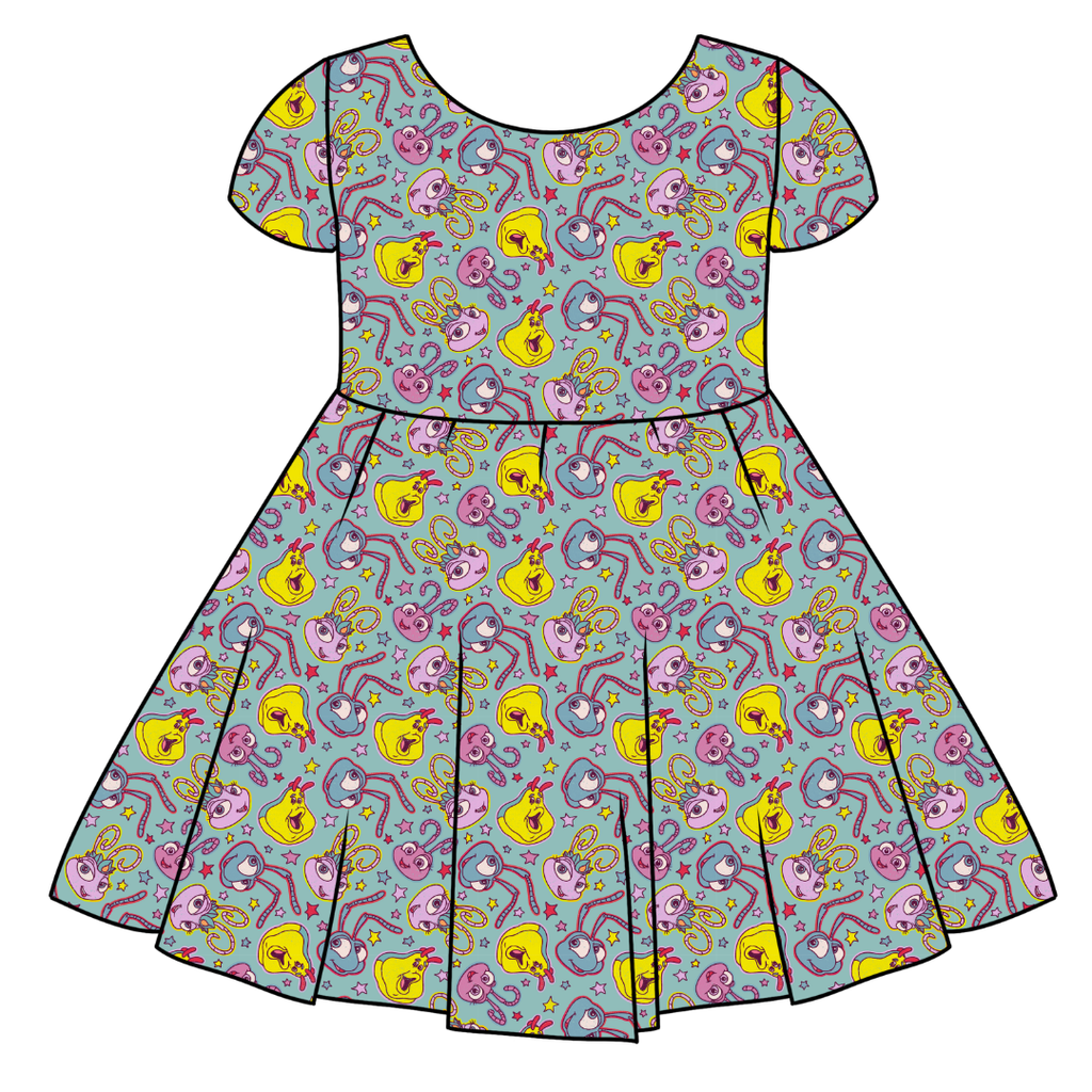 Bugs Honey Girl's Twirl Dress Bamboo - PRE ORDER