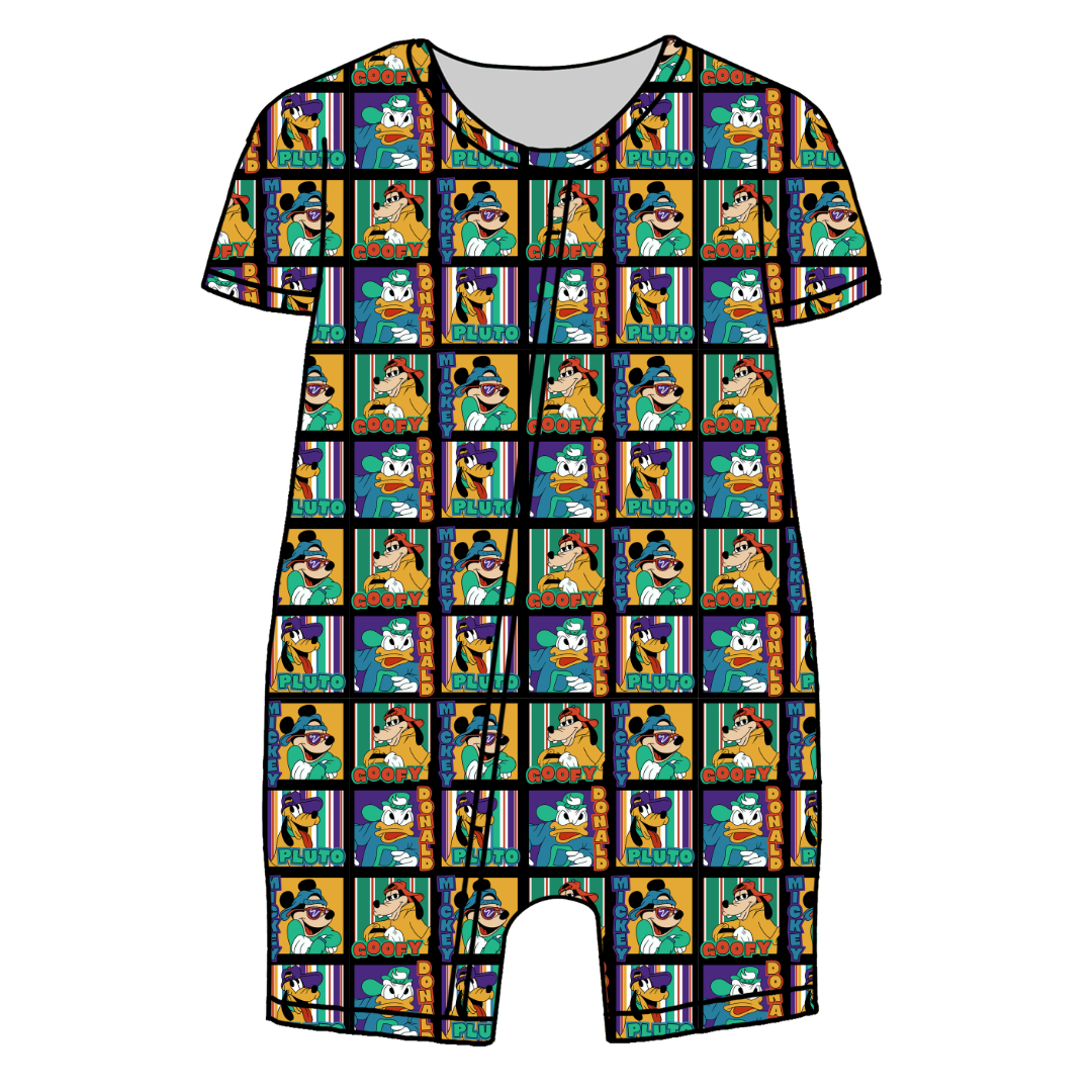 Classic Cool Crew Bliss Short Sleeve Zippy Bamboo - PRE ORDER