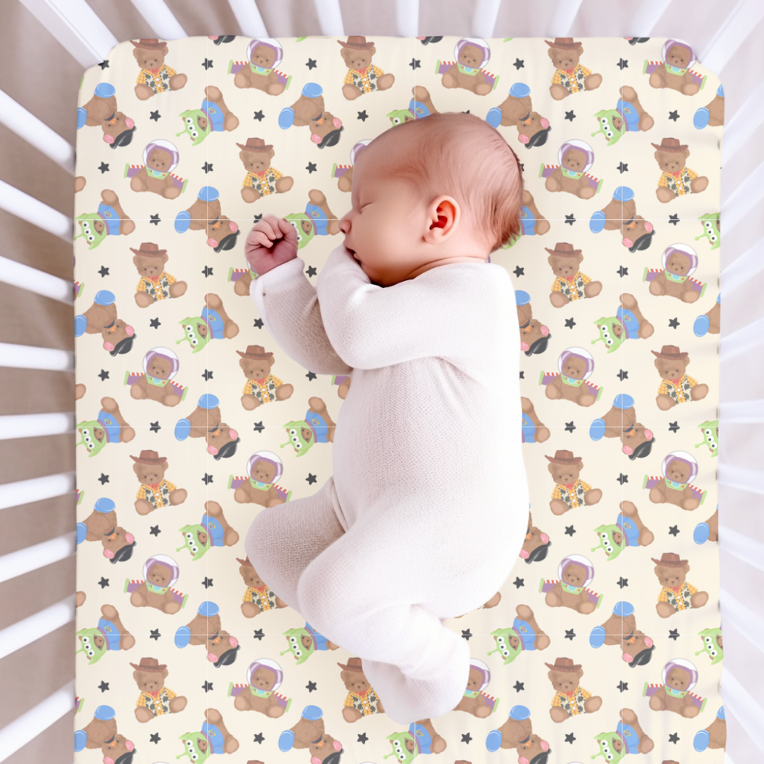 Toy Box Besties Fitted Sheet Bamboo - PRE ORDER