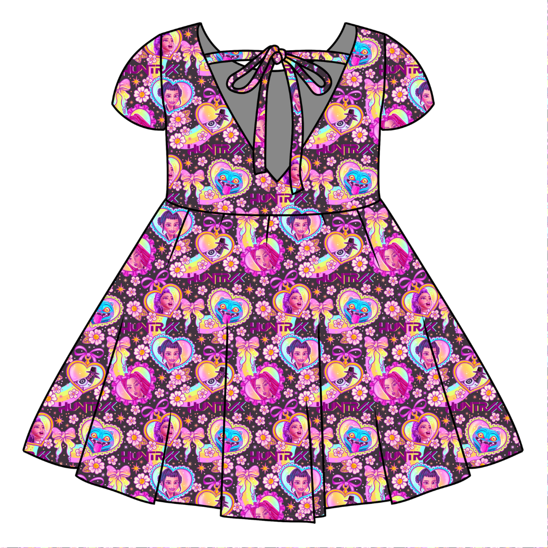 Soda Honey Girl's Twirl Dress Bamboo - PRE ORDER